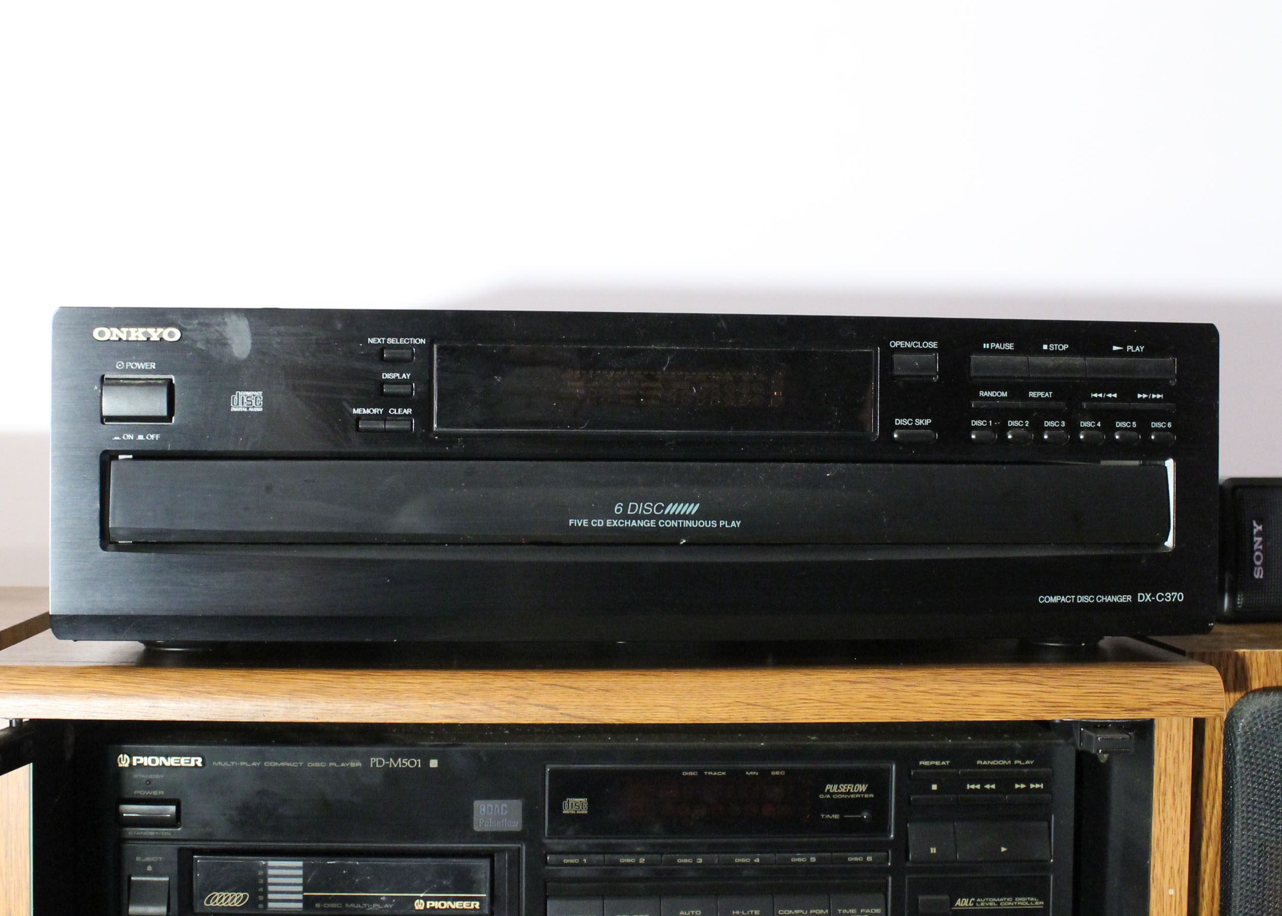 Pioneer Stereo System with Cabinet