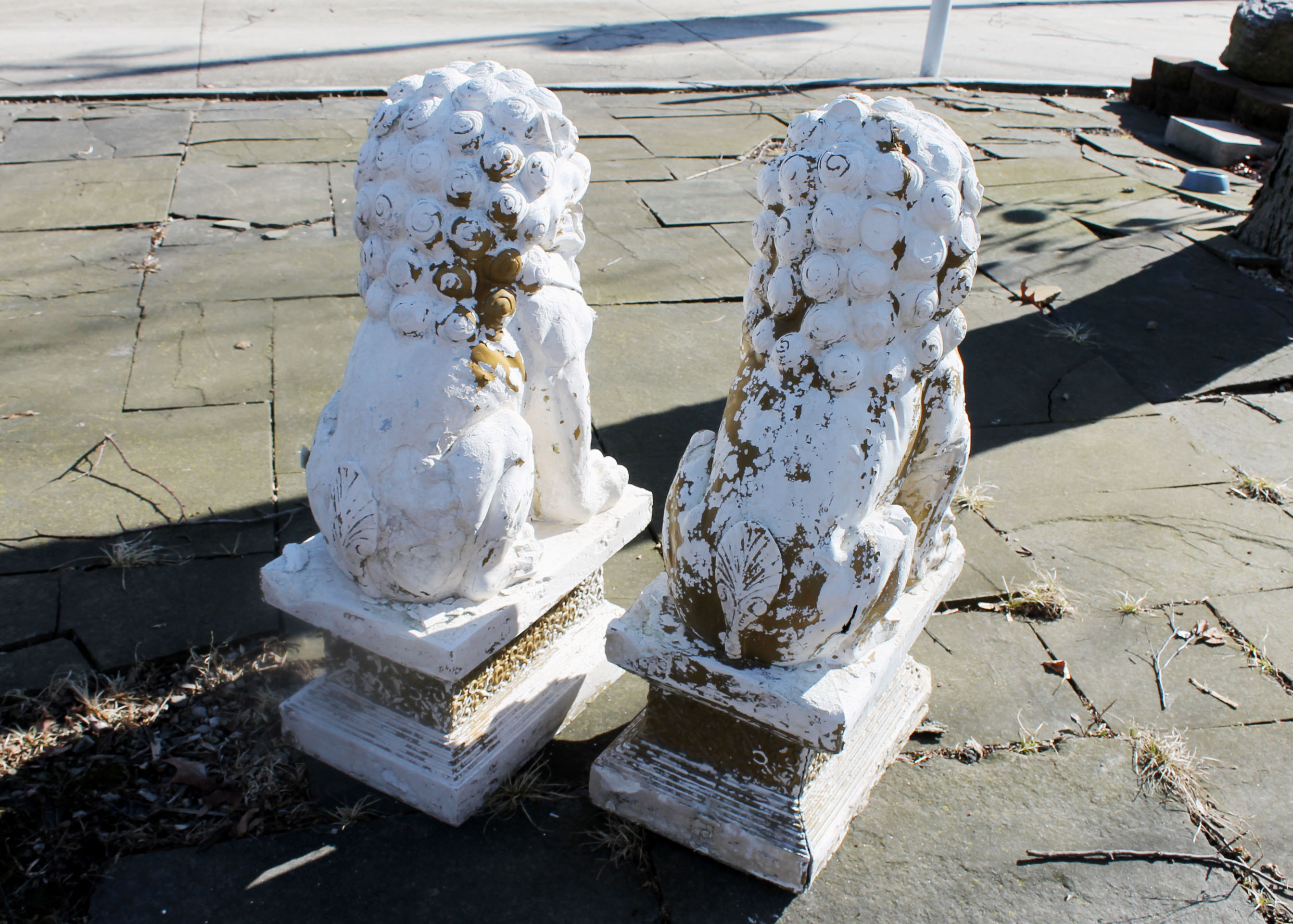 A Pair of Chinese Foo Dogs