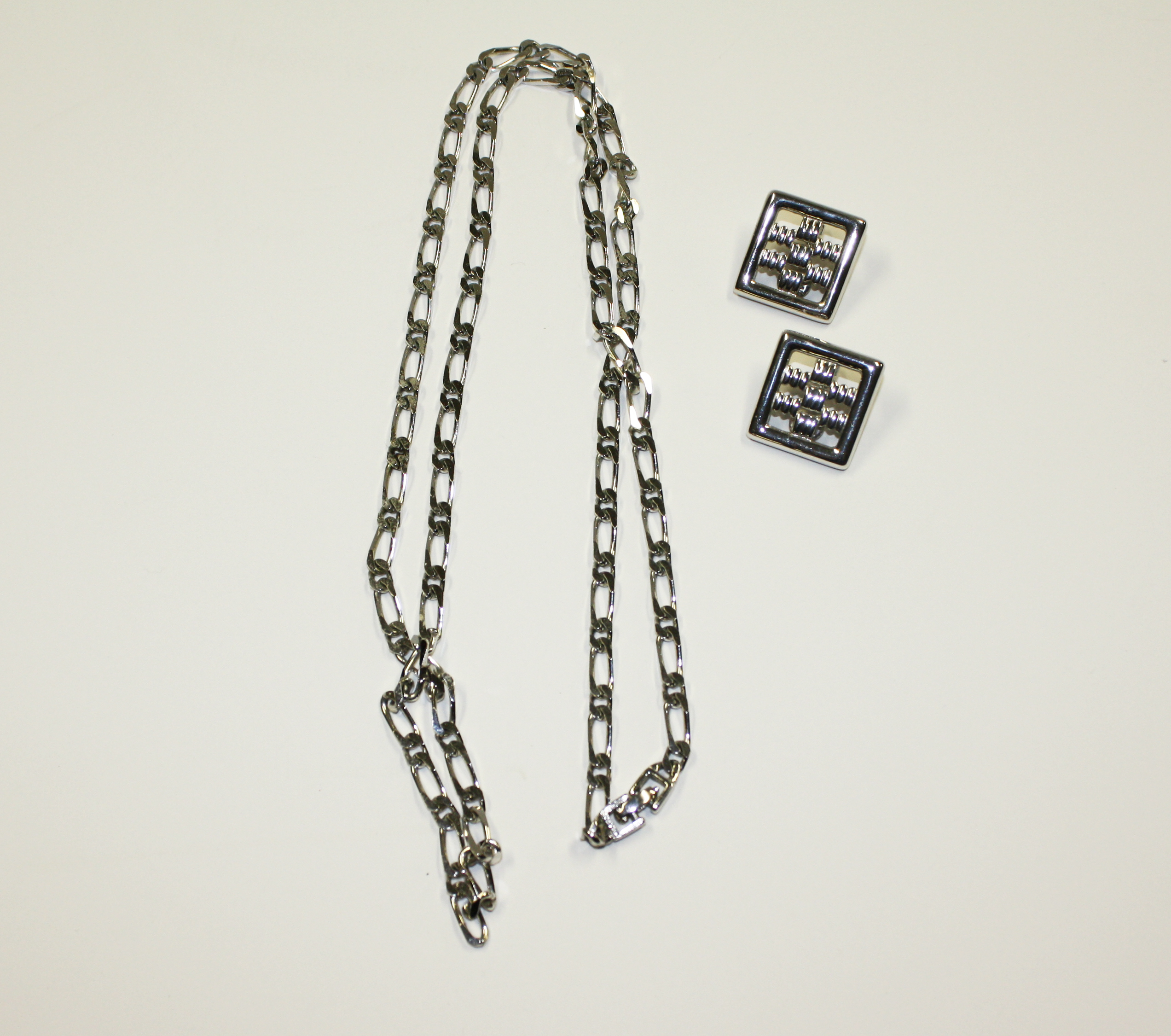 Assortment of Silver Toned Jewelry