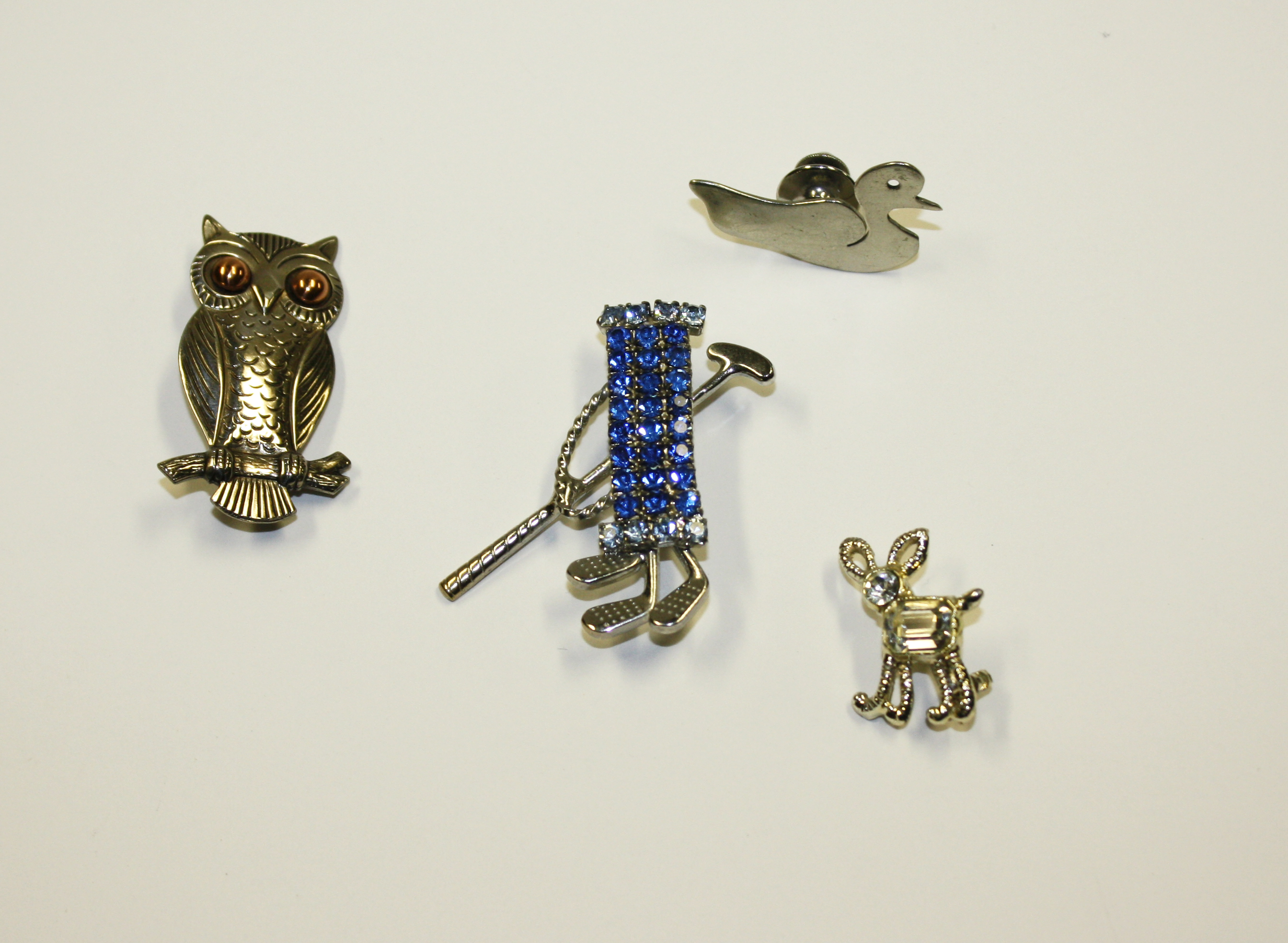 Assortment of Silver Toned Jewelry