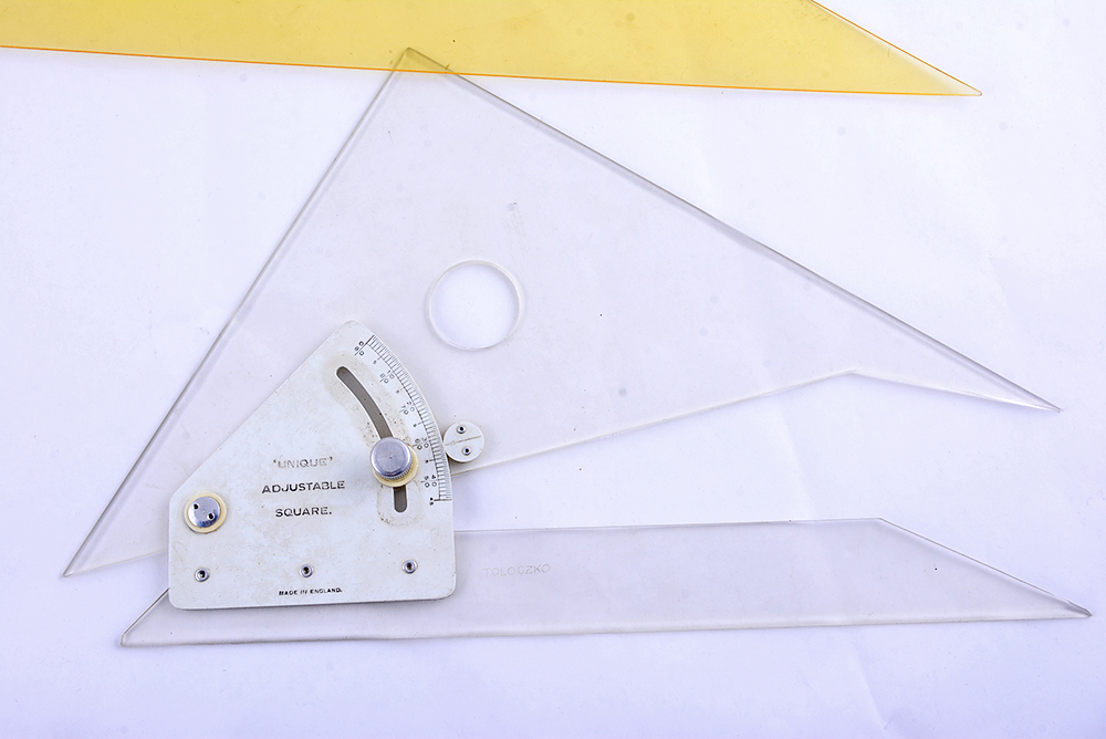 Vintage Protractors and Rulers