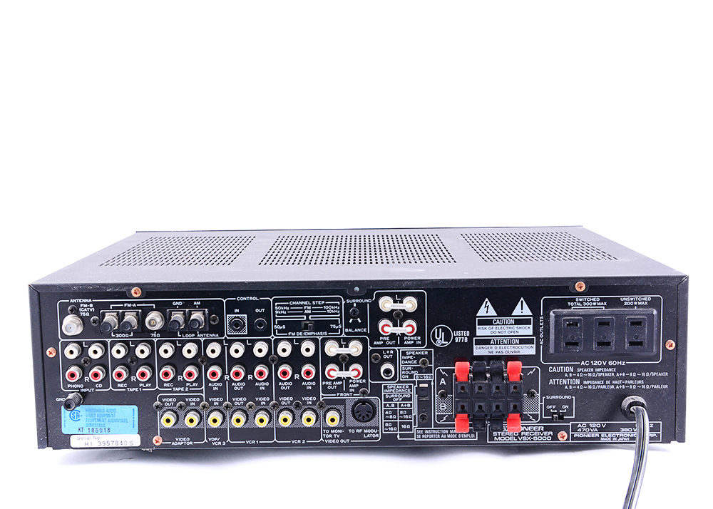 Pioneer Audio/Video Stereo Receiver
