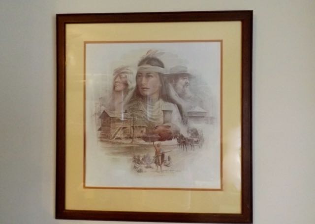 Framed Print of Ben Hampton's "Nancy Ward: Cherokee Nation"