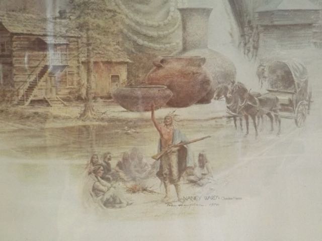 Framed Print of Ben Hampton's "Nancy Ward: Cherokee Nation"