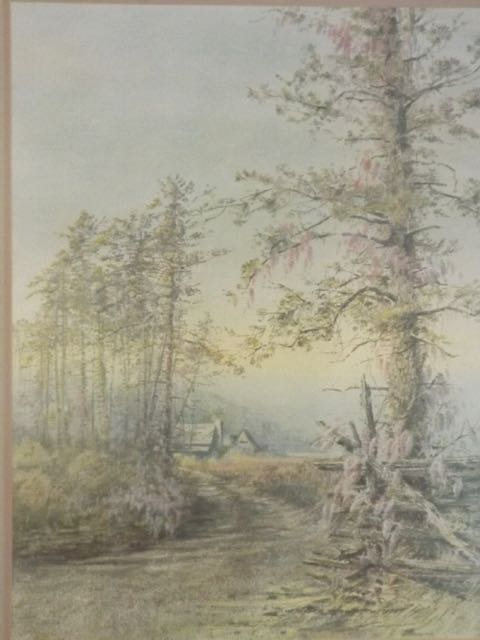 'Wisteria' by Ben Hampton Signed Print