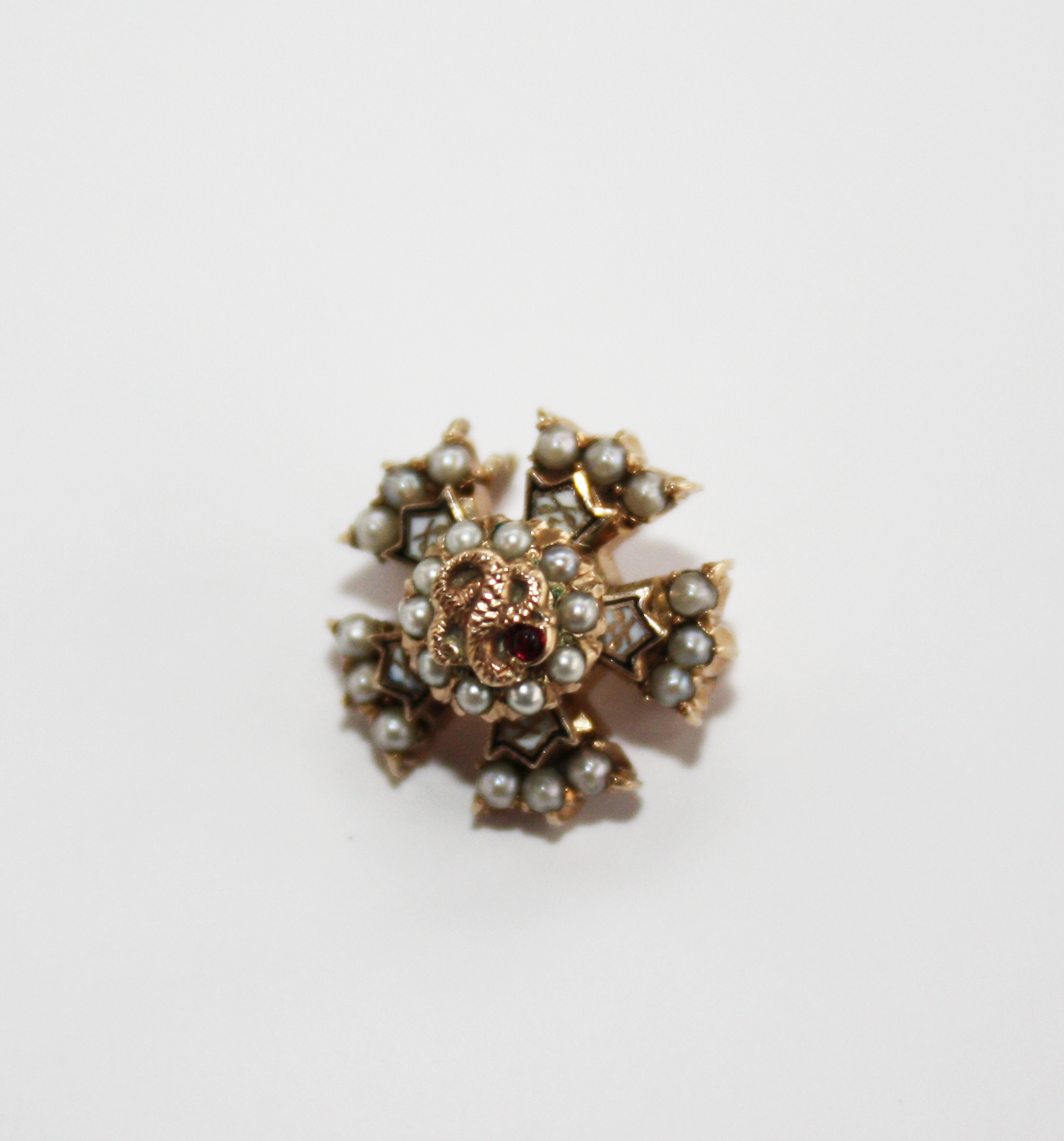 Vintage Fraternity 10K Gold Ring and Pins