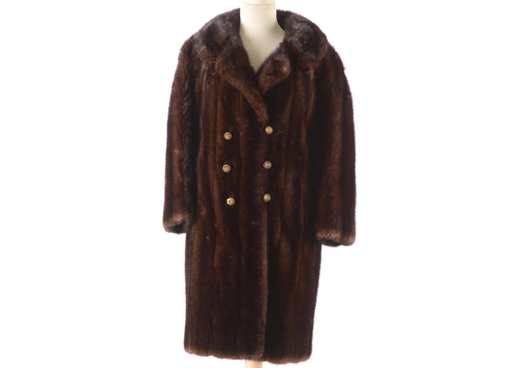 1960s Vintage Montaldo's Mink Coat