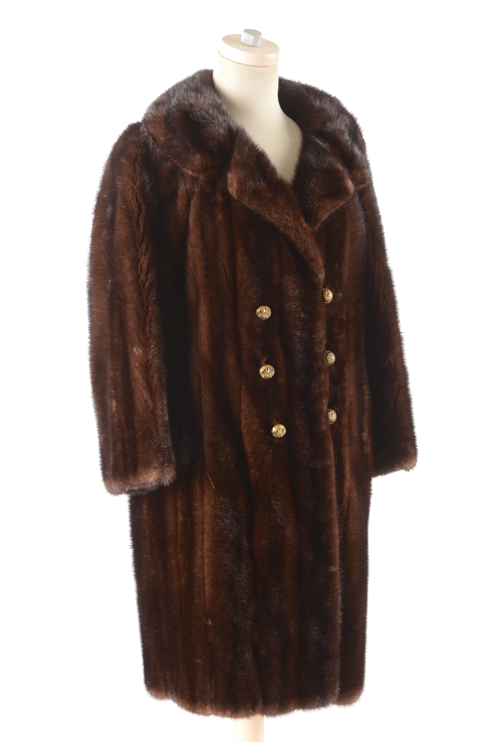 1960s Vintage Montaldo's Mink Coat