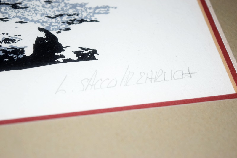 Signed and Numbered Litograph by L. Sacco & R. Ehrlich