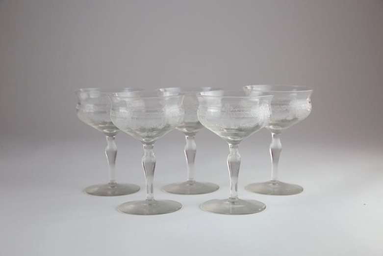 Etched Stemware