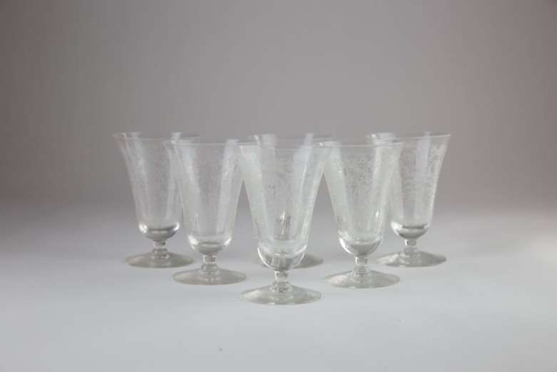 Etched Stemware