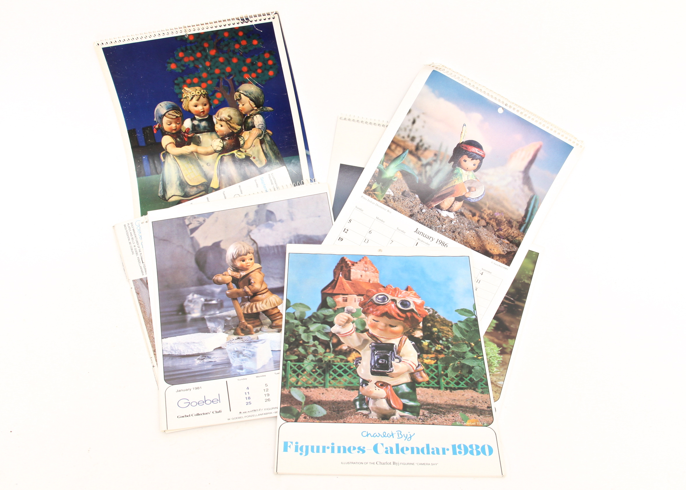 Vintage Hummel Calendars