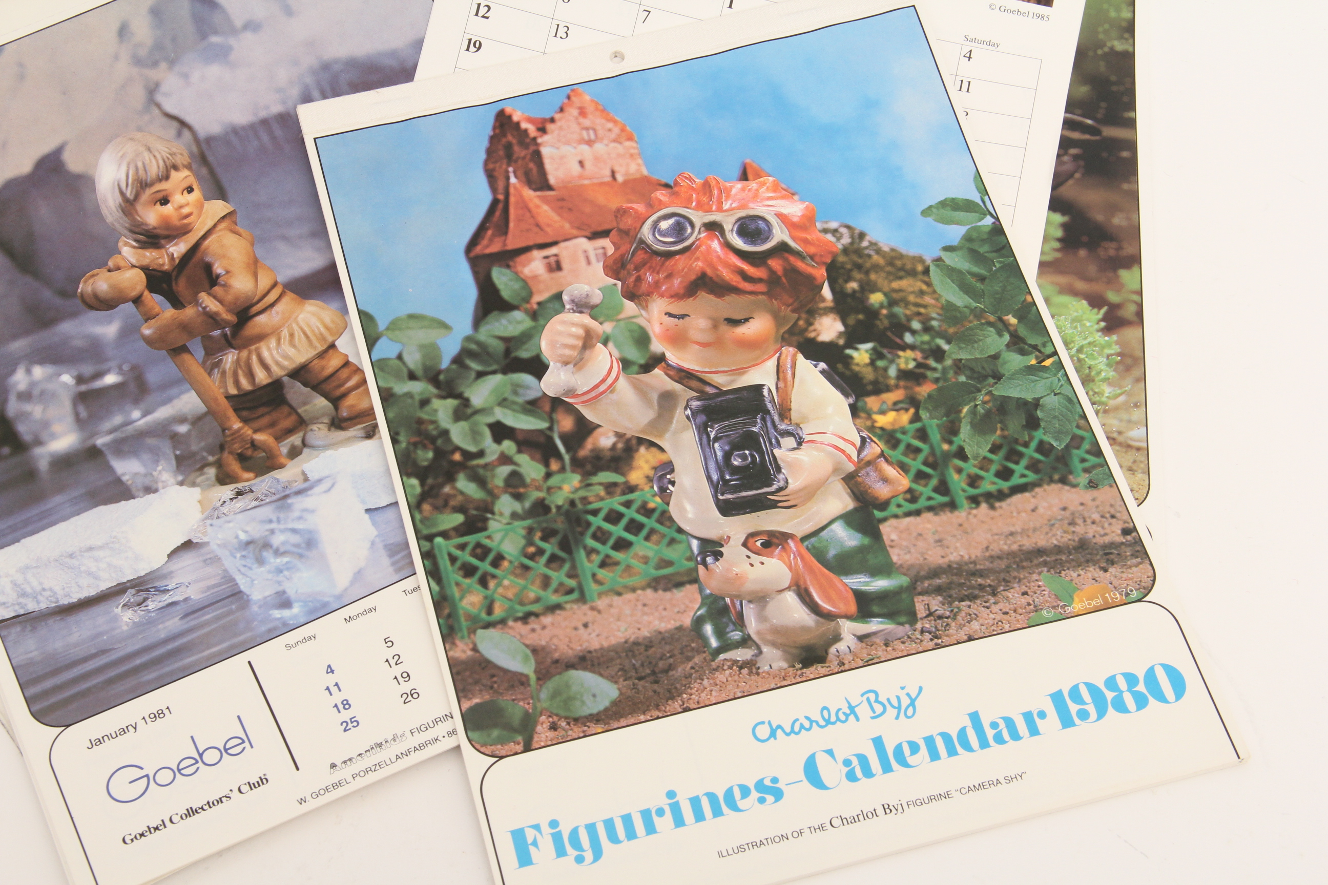 Vintage Hummel Calendars