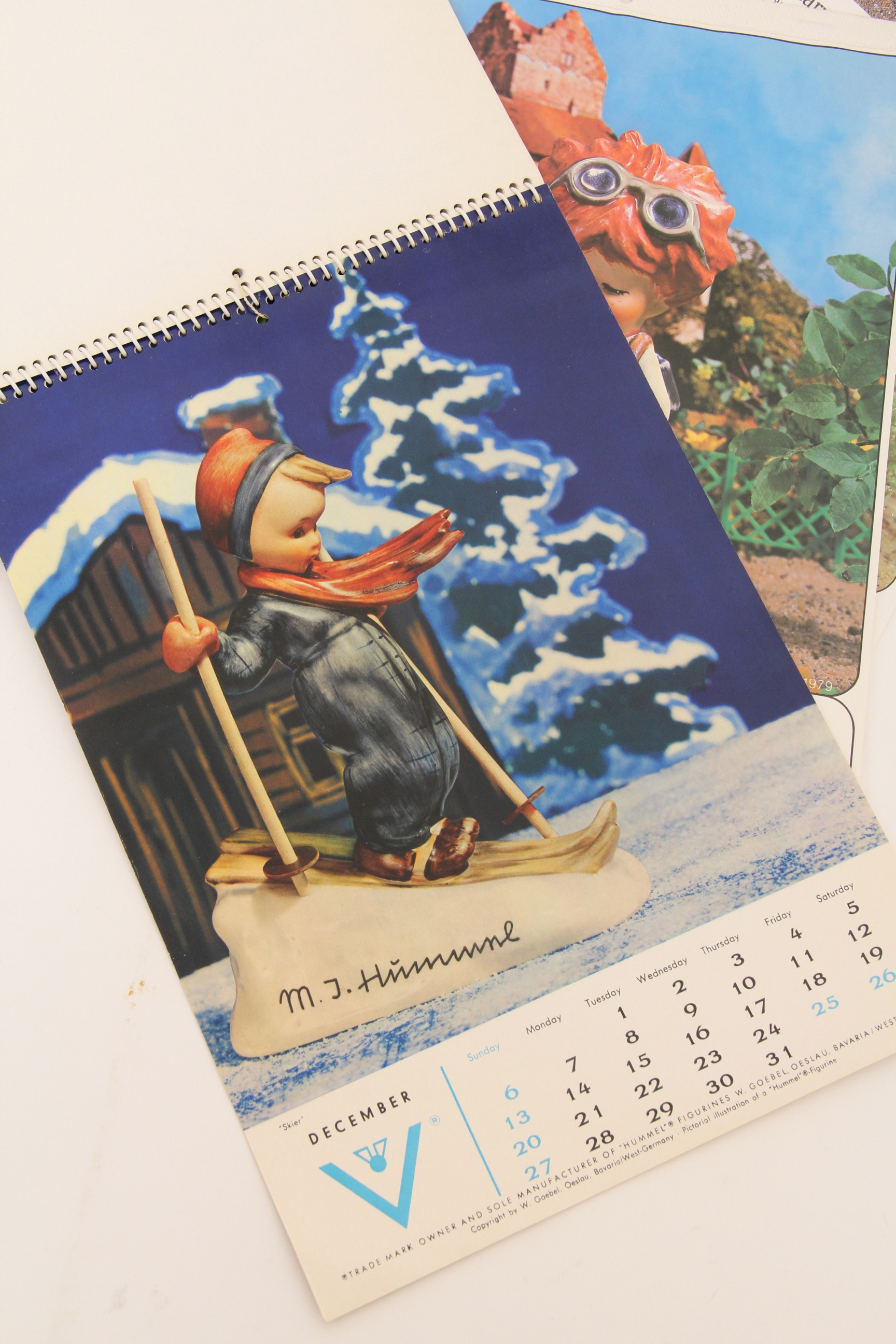 Vintage Hummel Calendars
