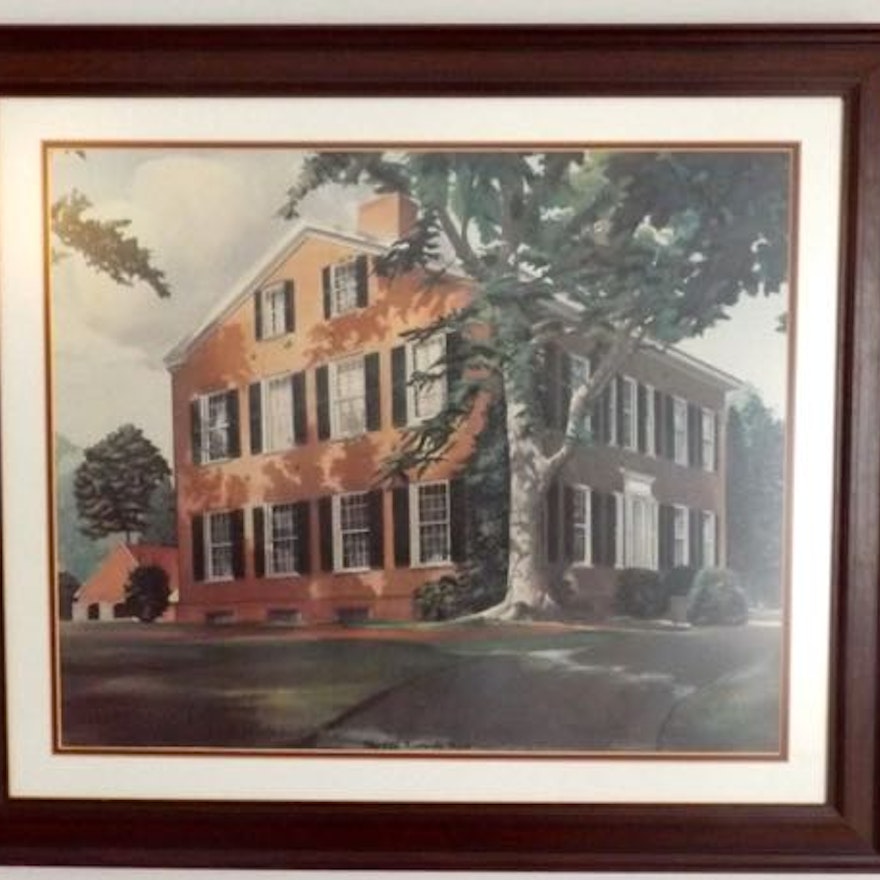 Framed Print of Larry Frost's "My Old Kentucky Home"