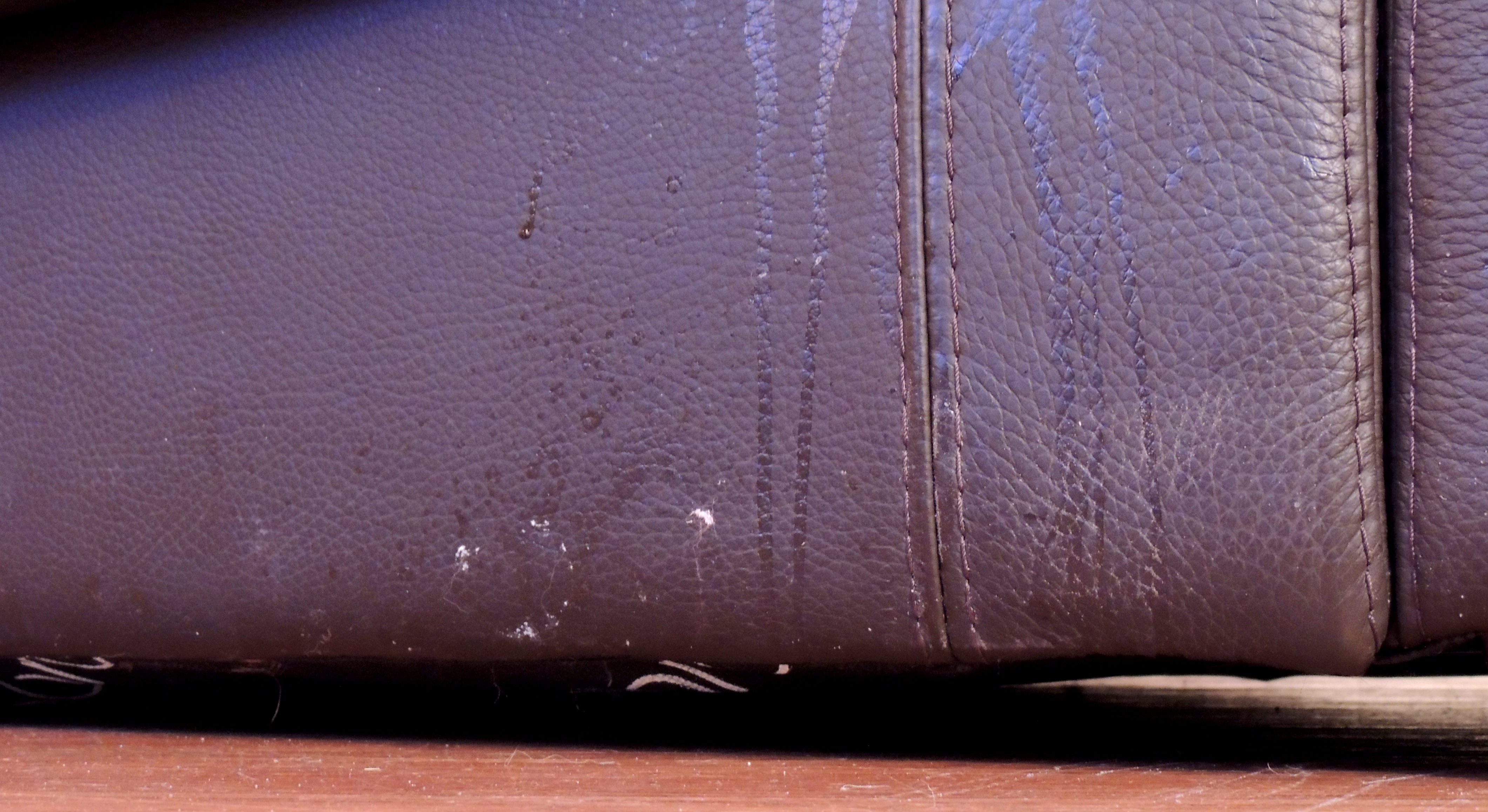 Decoro Ebony Leather Sofa