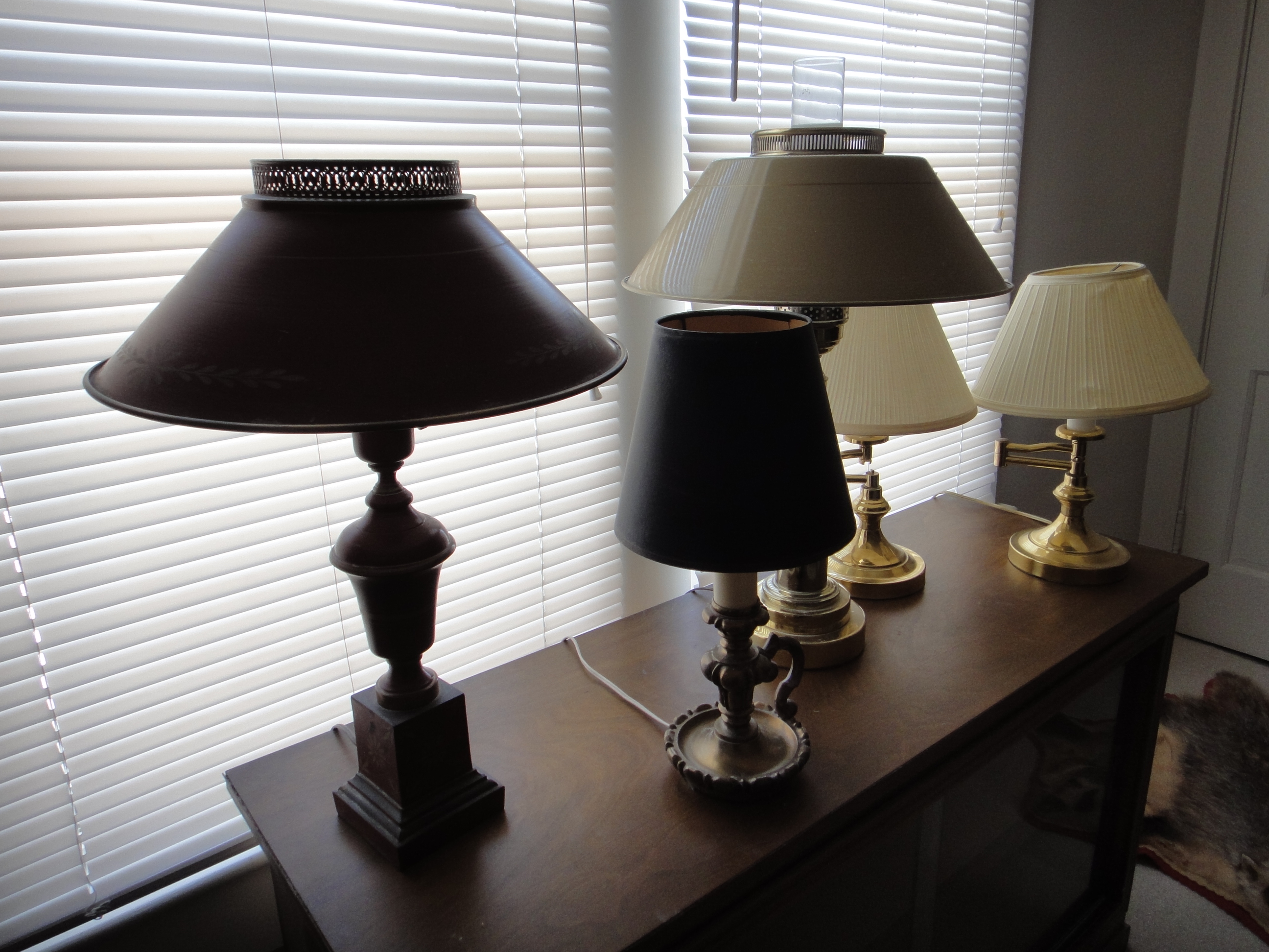 Five Accent Desk Lamps