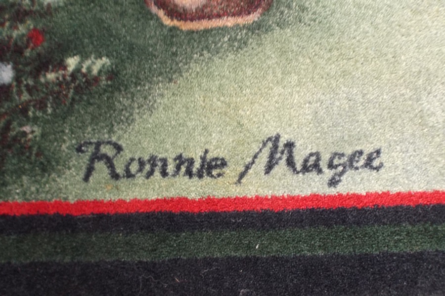 Ronnie Magee Santa Claus Area Rug