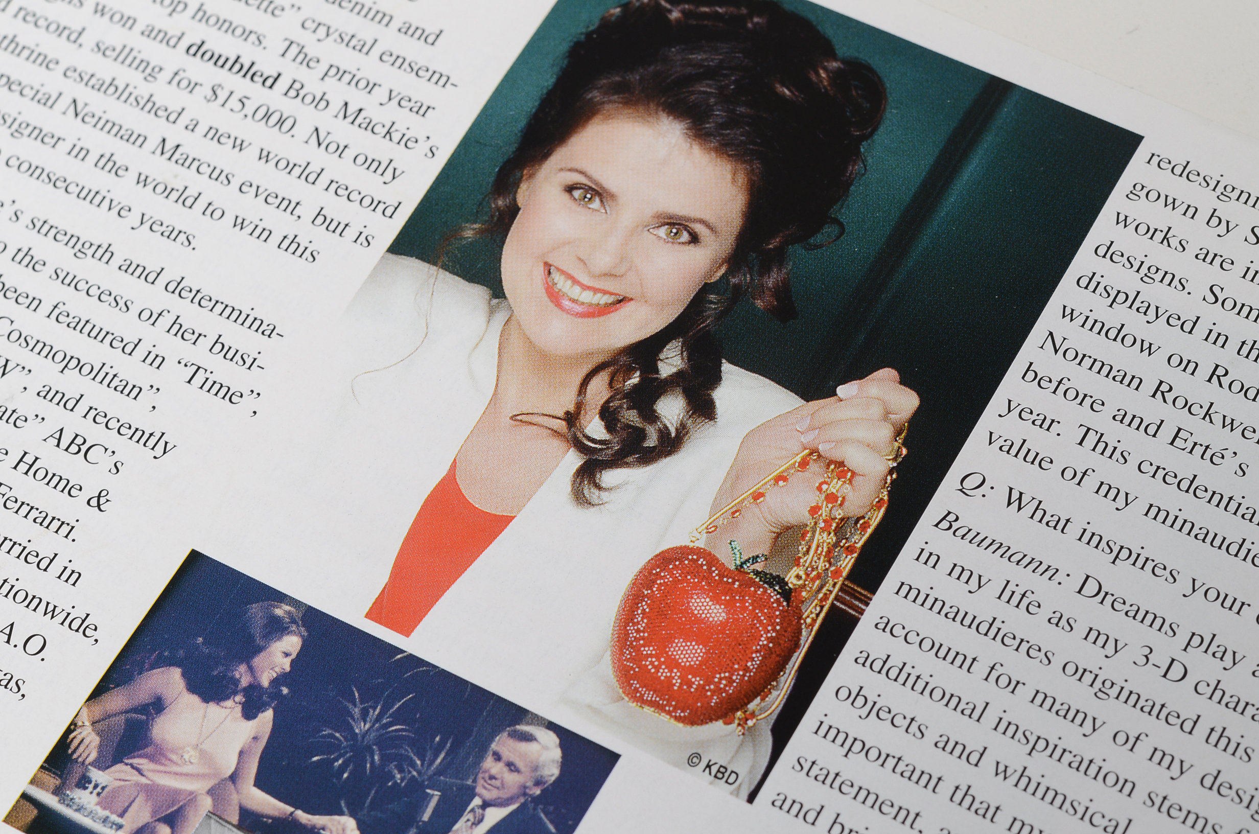 Kathrine Baumann Collectibles of Beverly Hills Minaudiere Purse