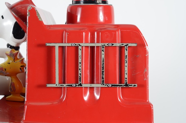 Coin Operated Peanuts Fire Truck Kiddie Ride