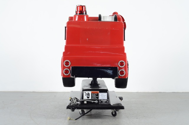 Coin Operated Peanuts Fire Truck Kiddie Ride