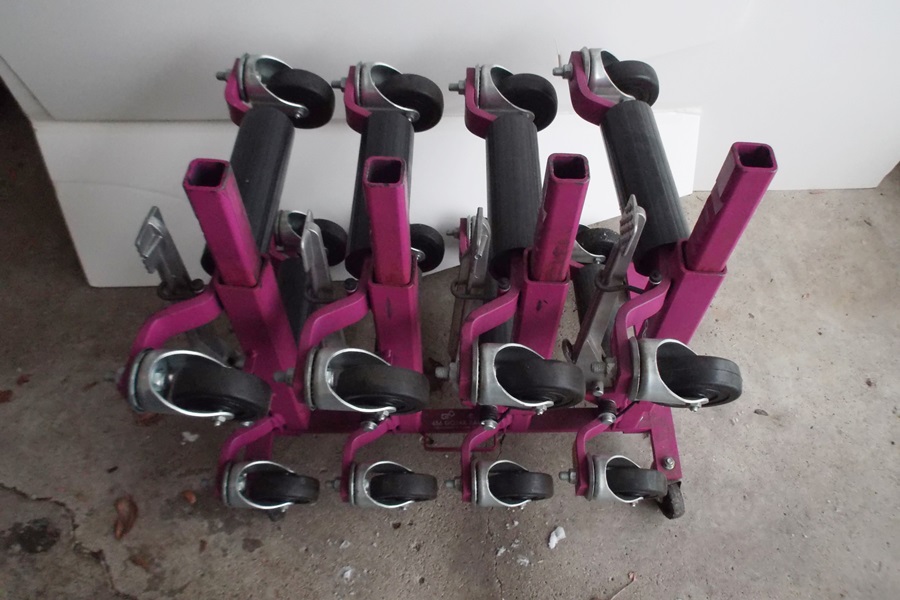 Zendaex GoJack Rack and Four GoJack Lifts