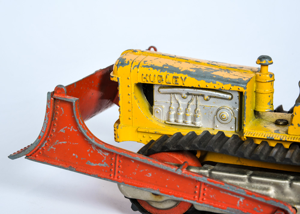 Toy Bulldozer by Hubley