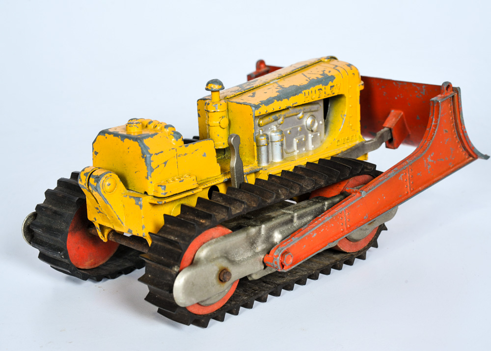 Toy Bulldozer by Hubley