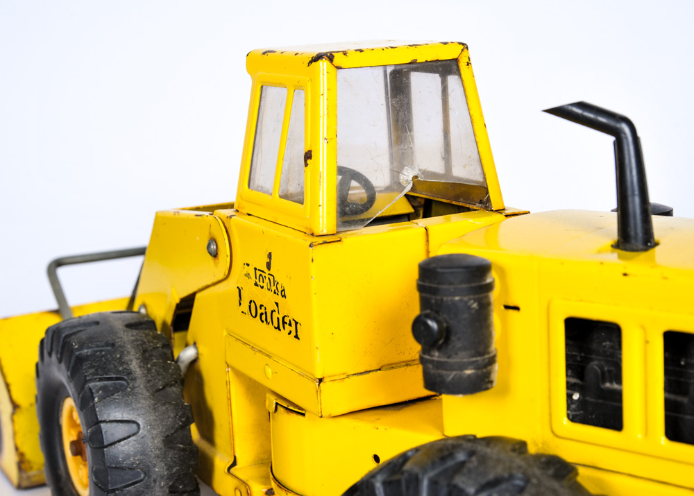 Yellow Steel Mighty Tonka Loader