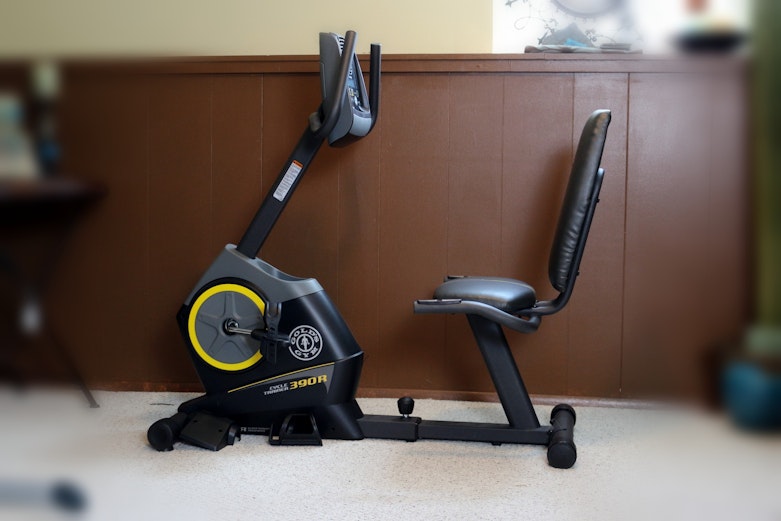 Bike Folding Roger Black Gold Exercise Bike Plus Magnetic Exercise