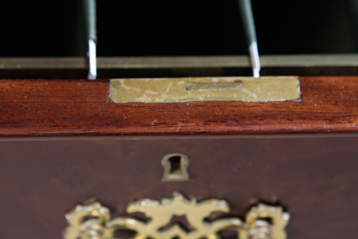 Large Mahogany Partners Desk