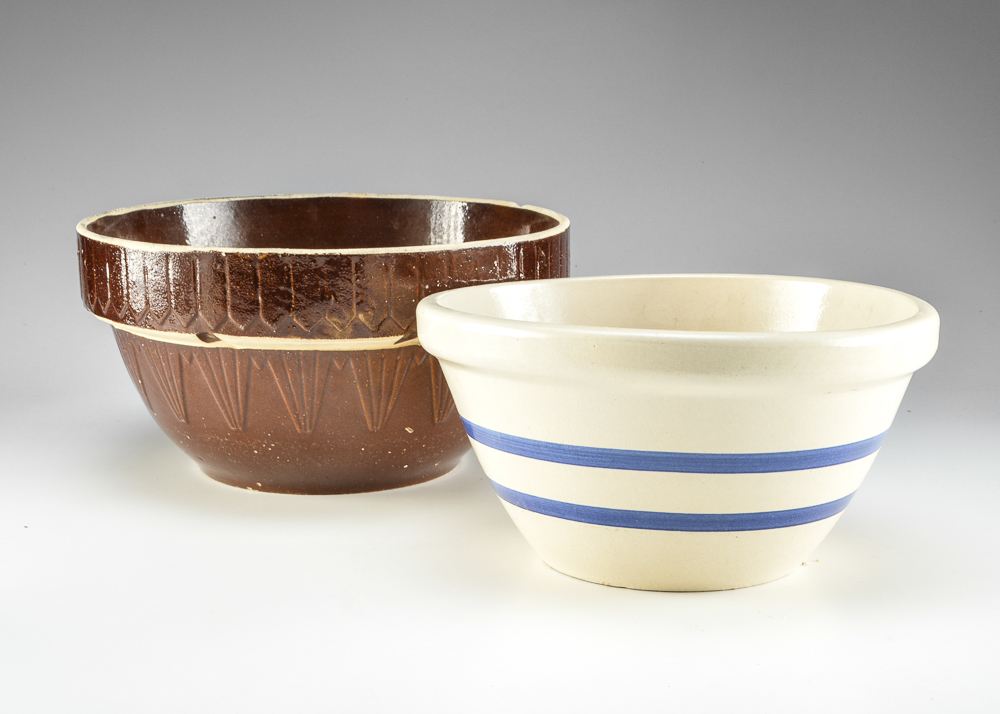 Two Stoneware Bowls
