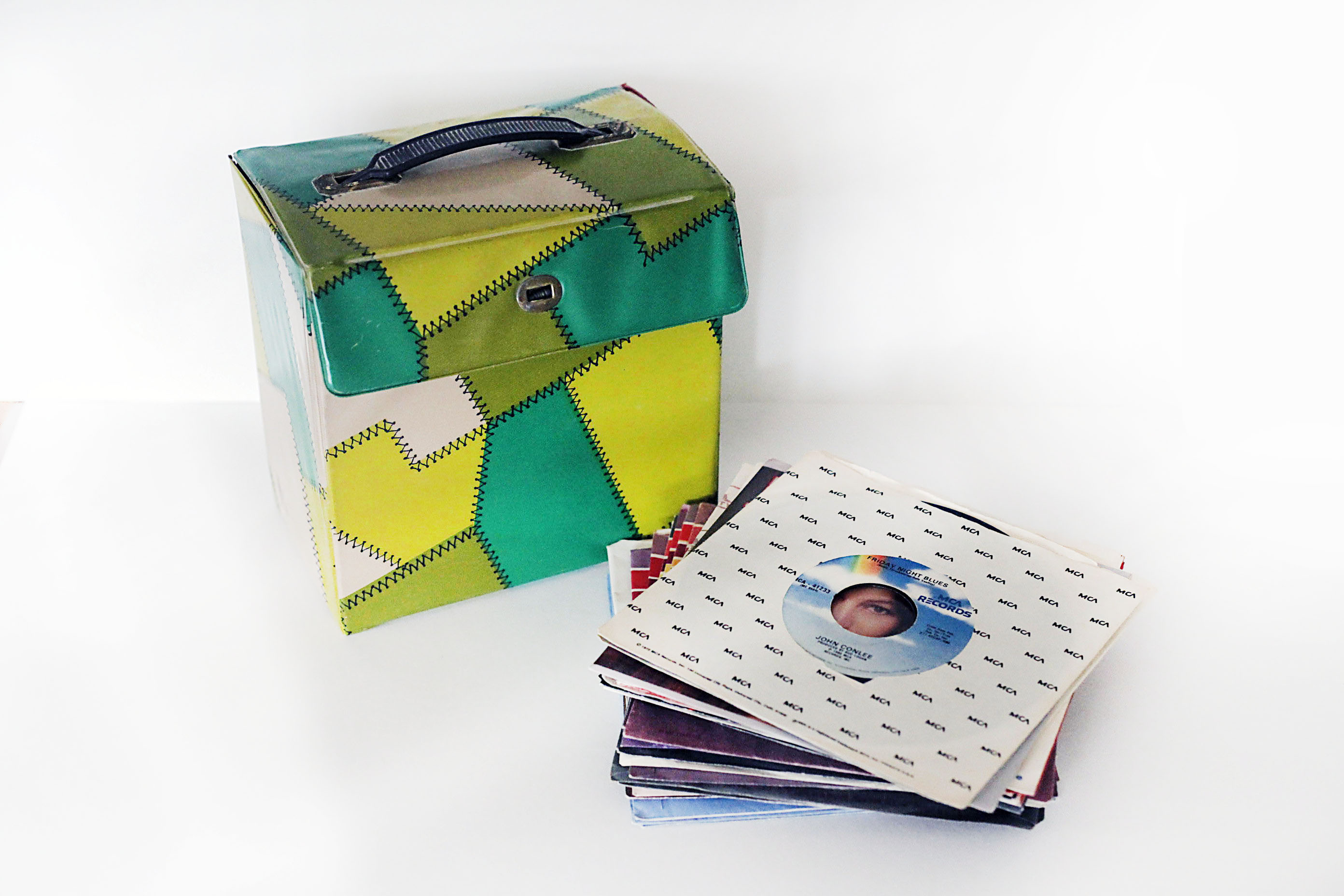 Assortment of Vintage Vinyl 45s