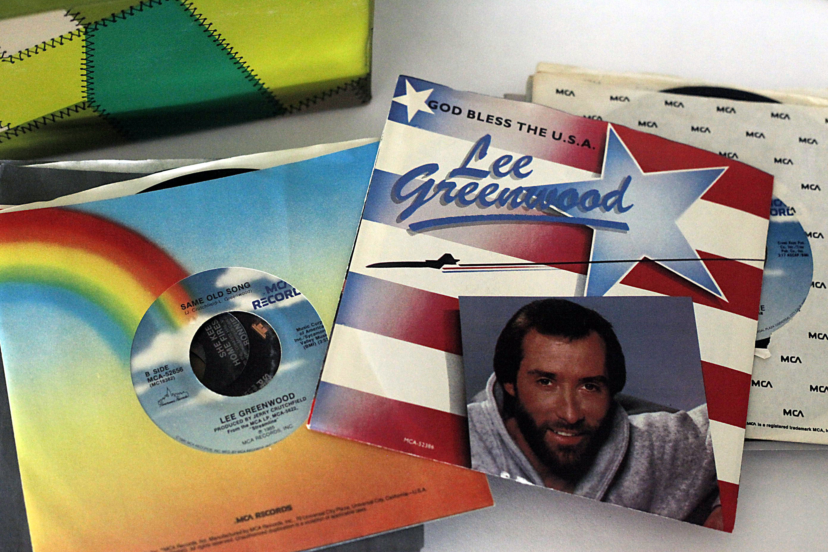 Assortment of Vintage Vinyl 45s