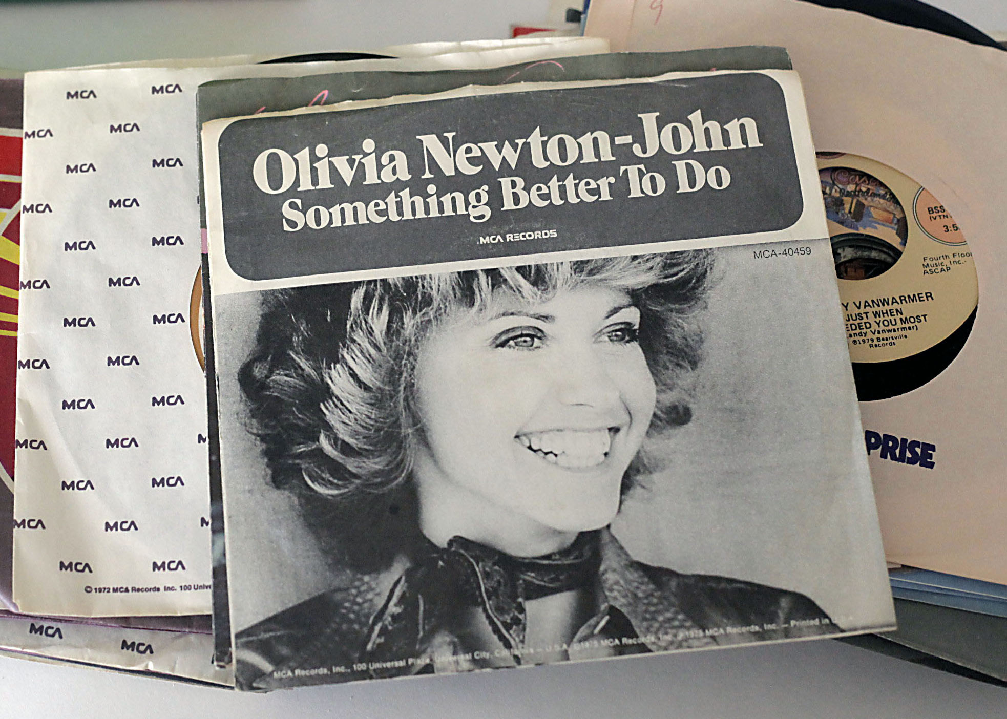 Assortment of Vintage Vinyl 45s