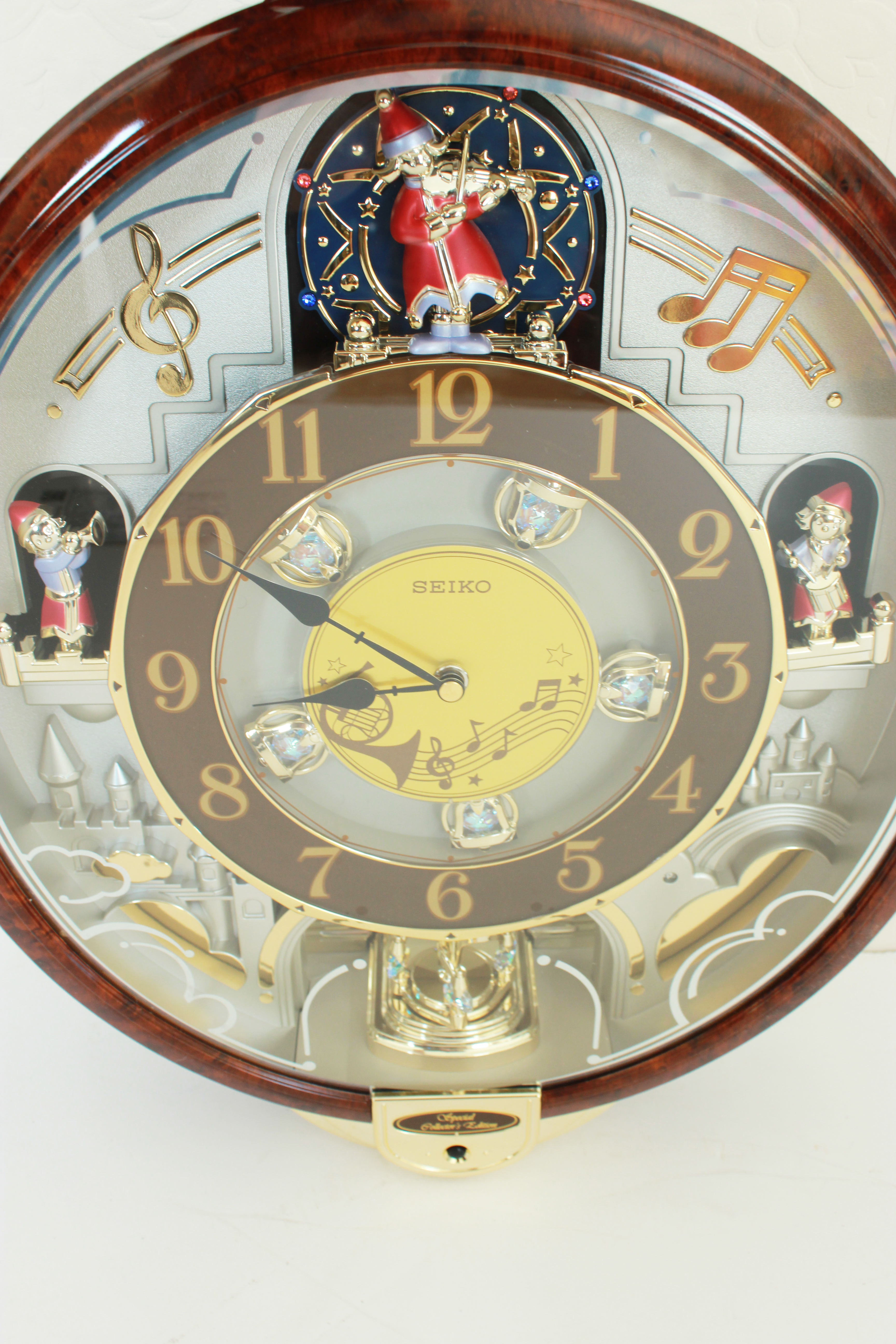 Seiko Collector's Edition Swarovski Wall Clock