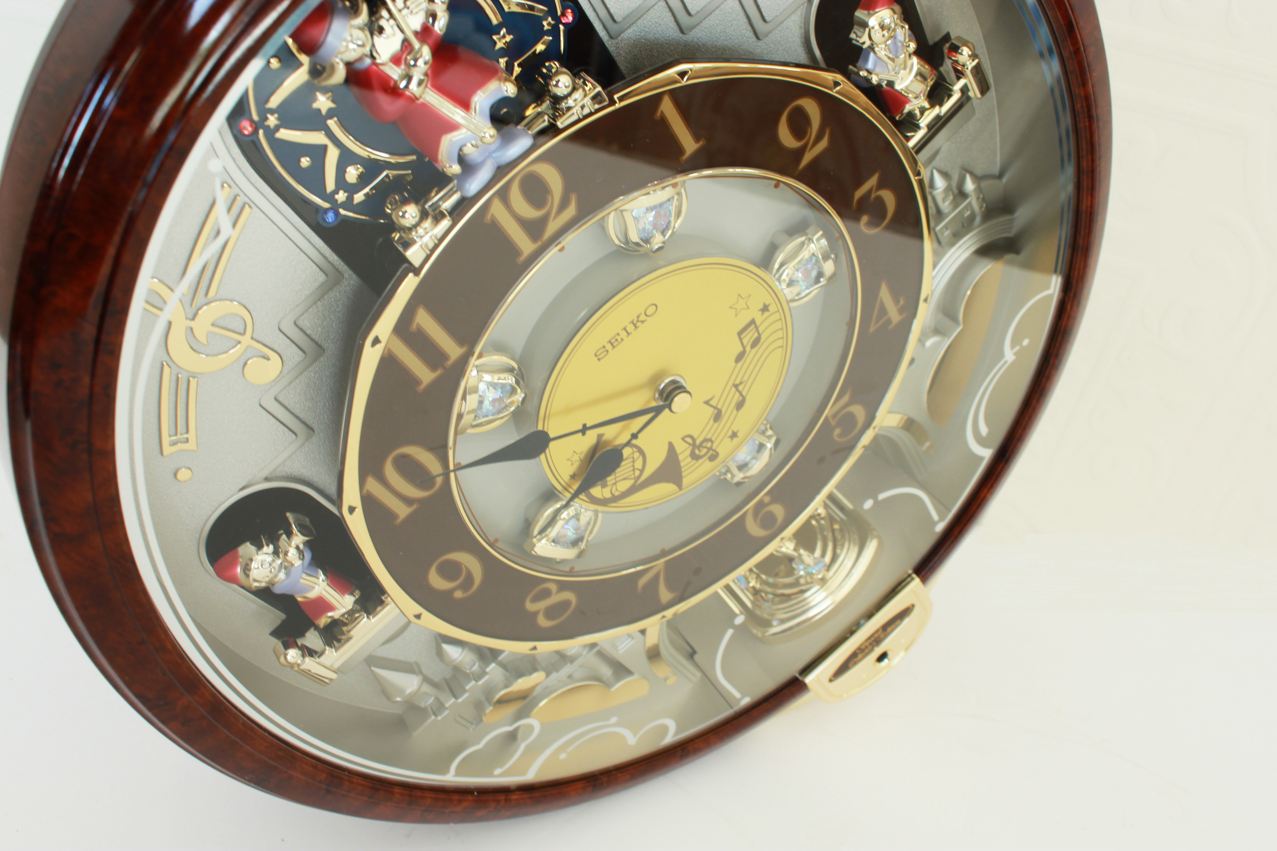 Seiko Collector's Edition Swarovski Wall Clock