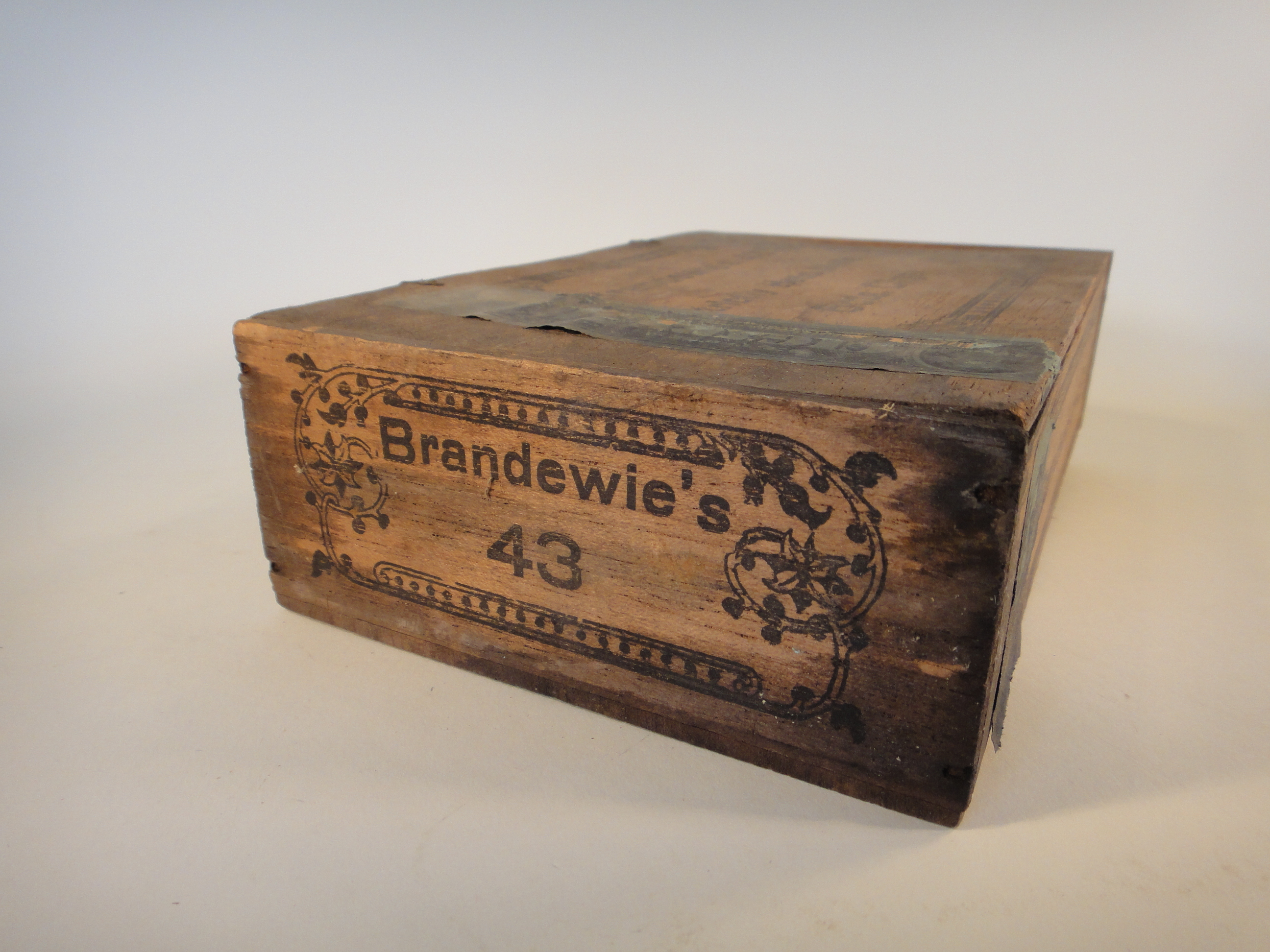 Vintage Brandewie's & American Stag Cigar Boxes