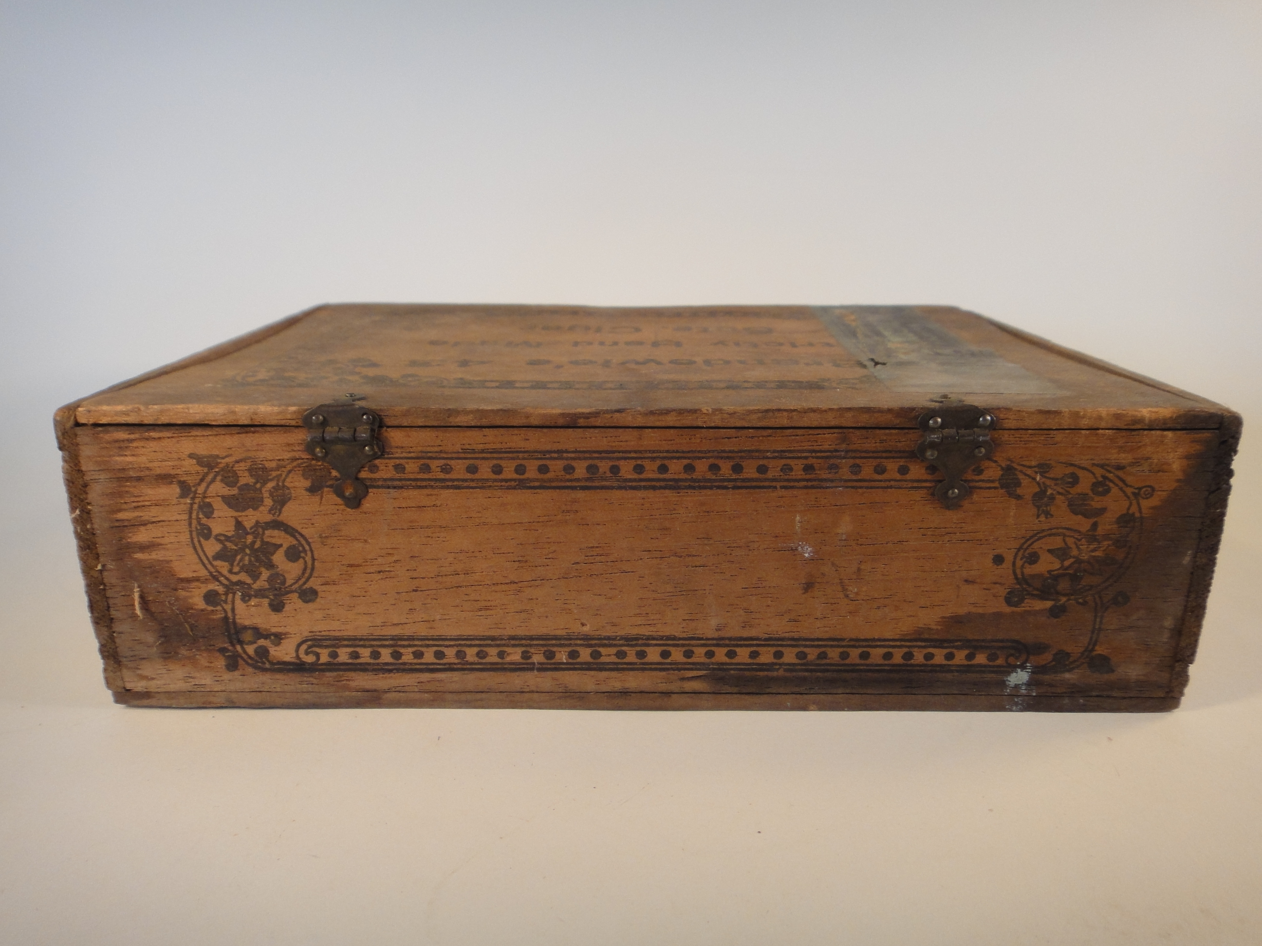 Vintage Brandewie's & American Stag Cigar Boxes