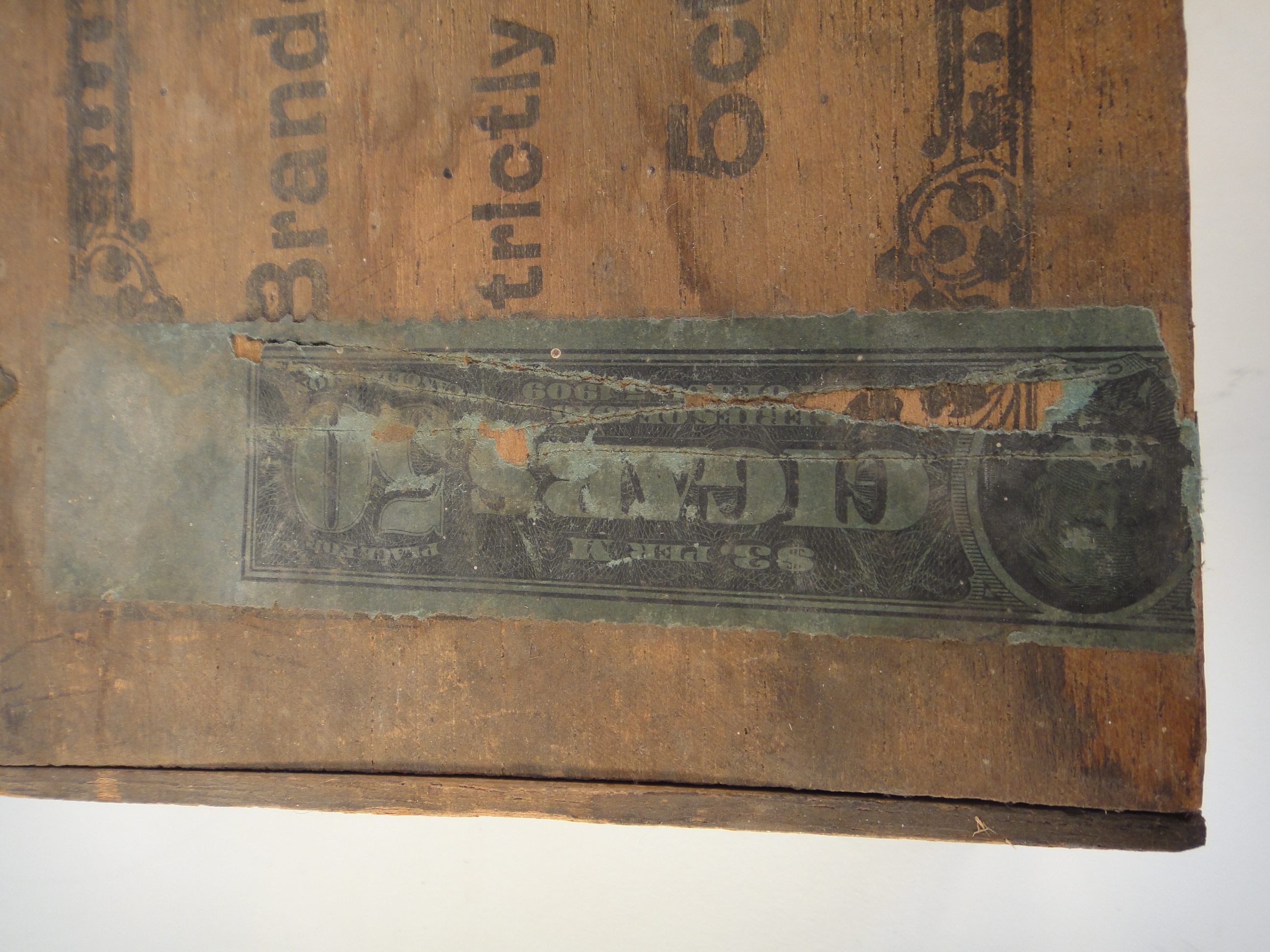 Vintage Brandewie's & American Stag Cigar Boxes