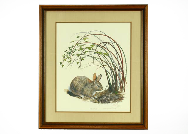 Limited Edition Photo Offset Lithograph of Ray Harm Watercolor