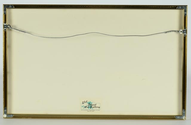 Framed Virginia Beach Poster by Fletcher Bryant