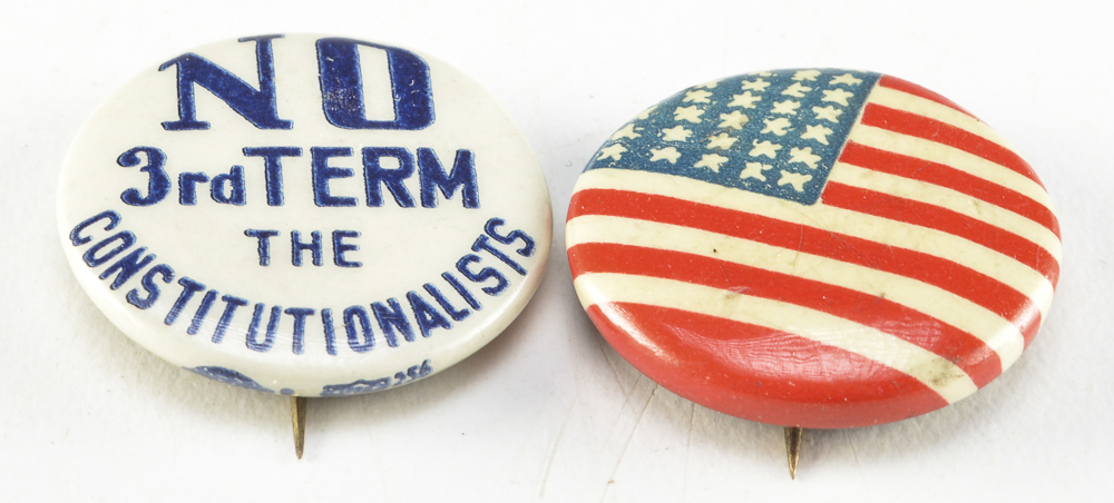 1940 Wendell Willkie Campaign Buttons