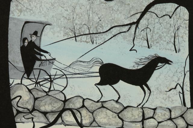 Framed P. Buckley Moss Limited Edition Offset Lithograph