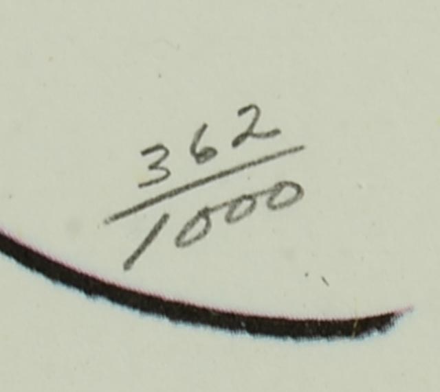 Framed P. Buckley Moss Limited Edition Offset Lithograph