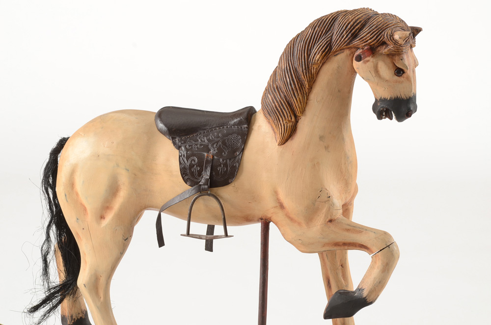 Reproduction Rocking Horse / Pull Toy