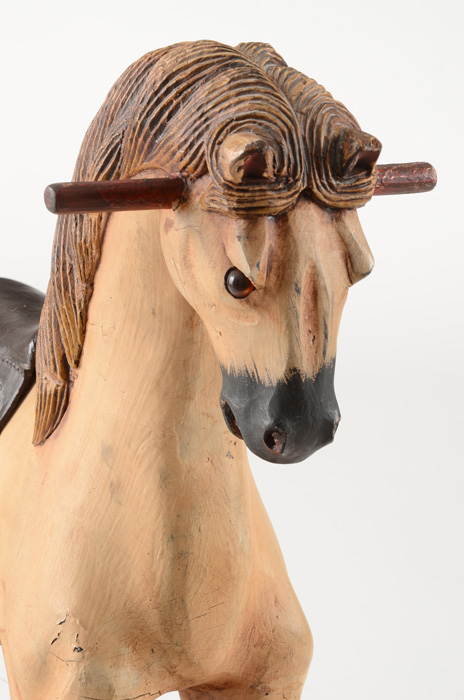 Reproduction Rocking Horse / Pull Toy