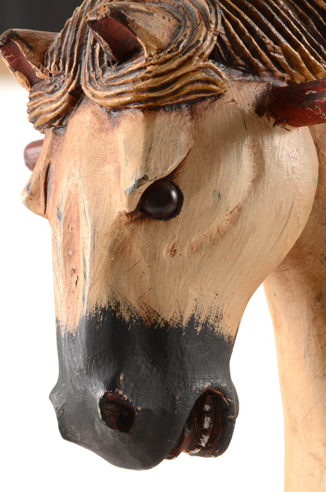 Reproduction Rocking Horse / Pull Toy