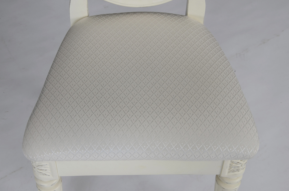 Thomasville Desk with Top Hutch and Oval Back Chair