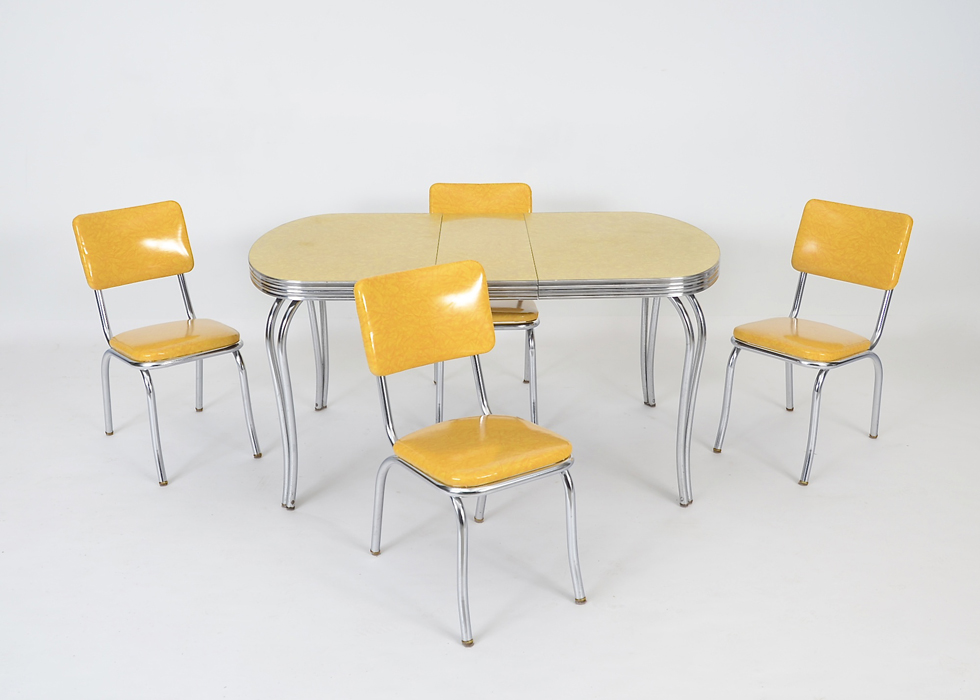 1950s Chrome Dinette Set